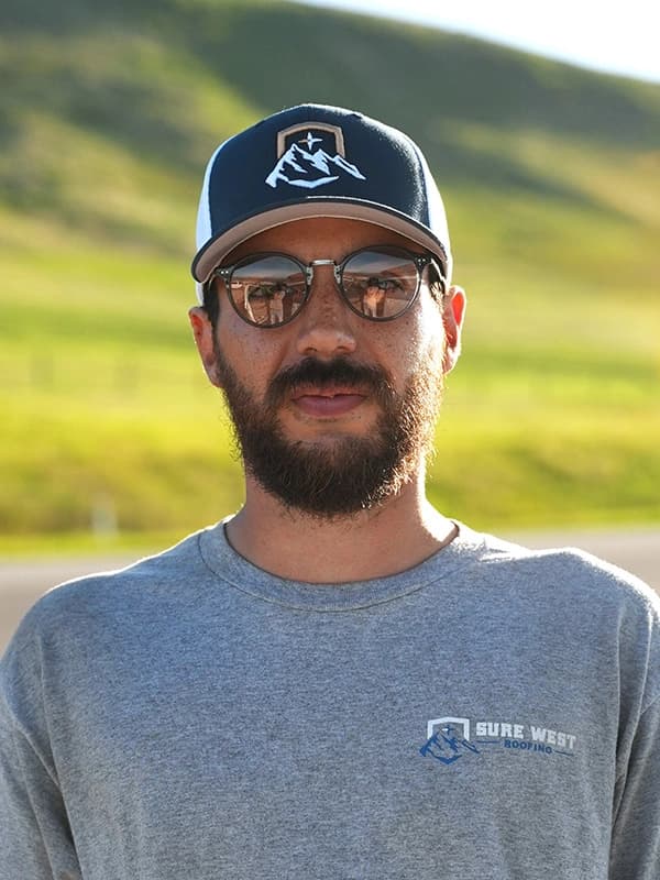James B, Sure West Roofing crew member in Cochrane, Alberta
