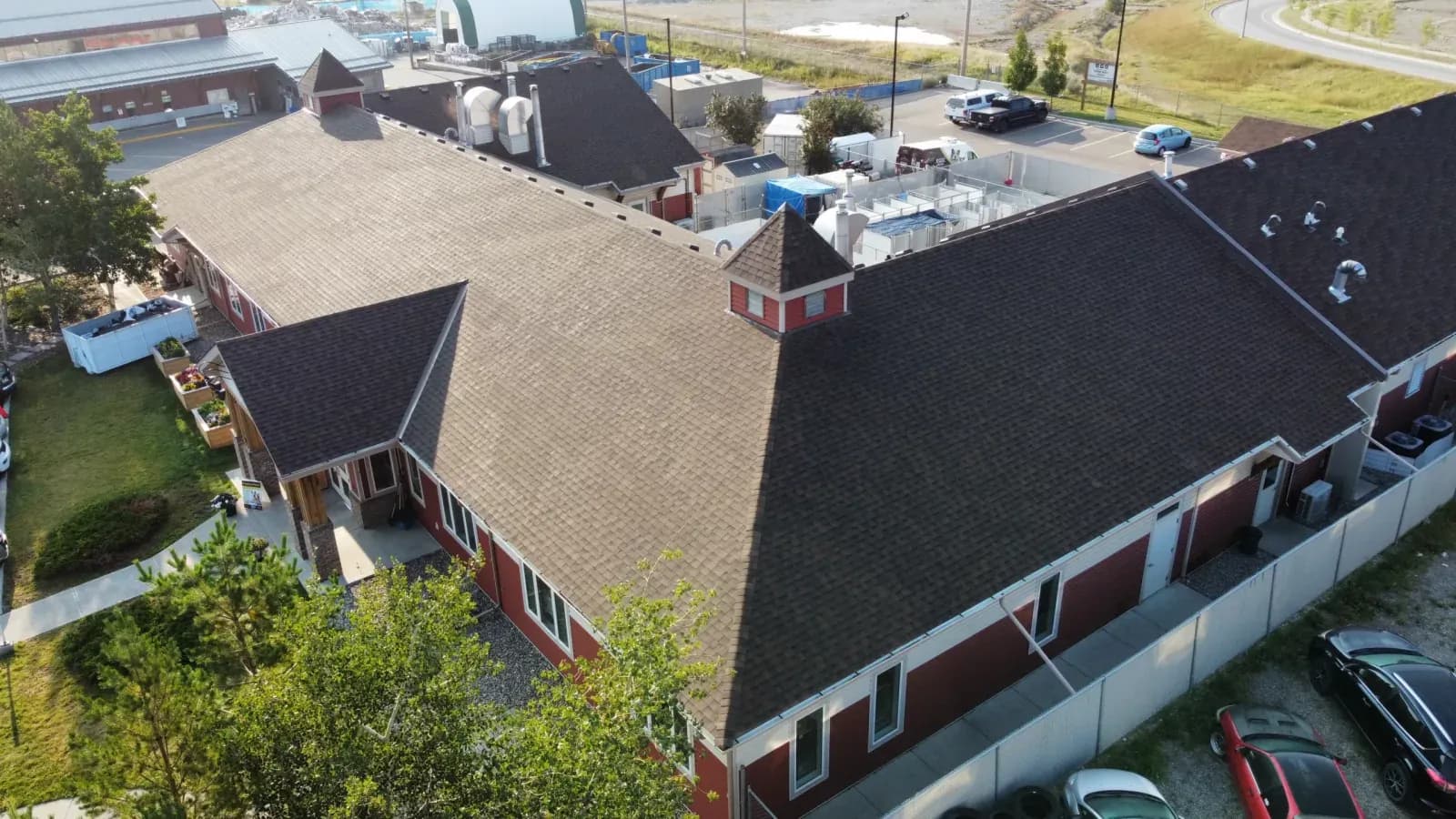 Roofing project completed by Sure West in Canmore, Alberta