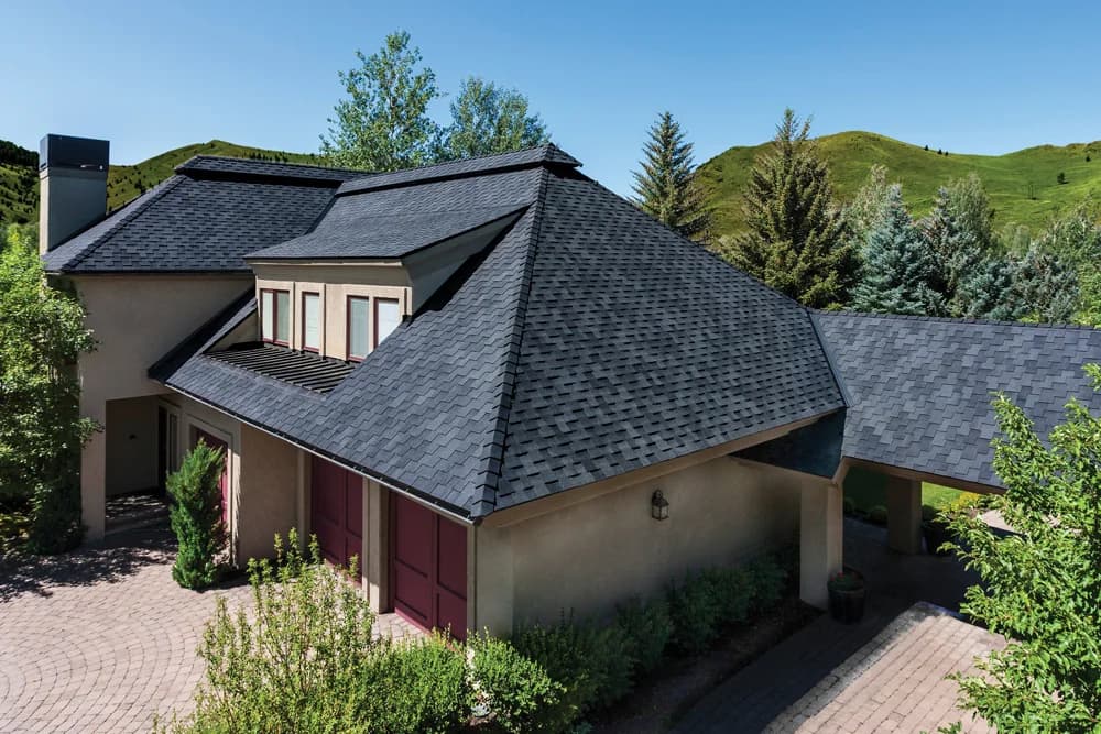Malarkey Windsor polymer-modified shingle, premium hail performance option by Sure West Roofing