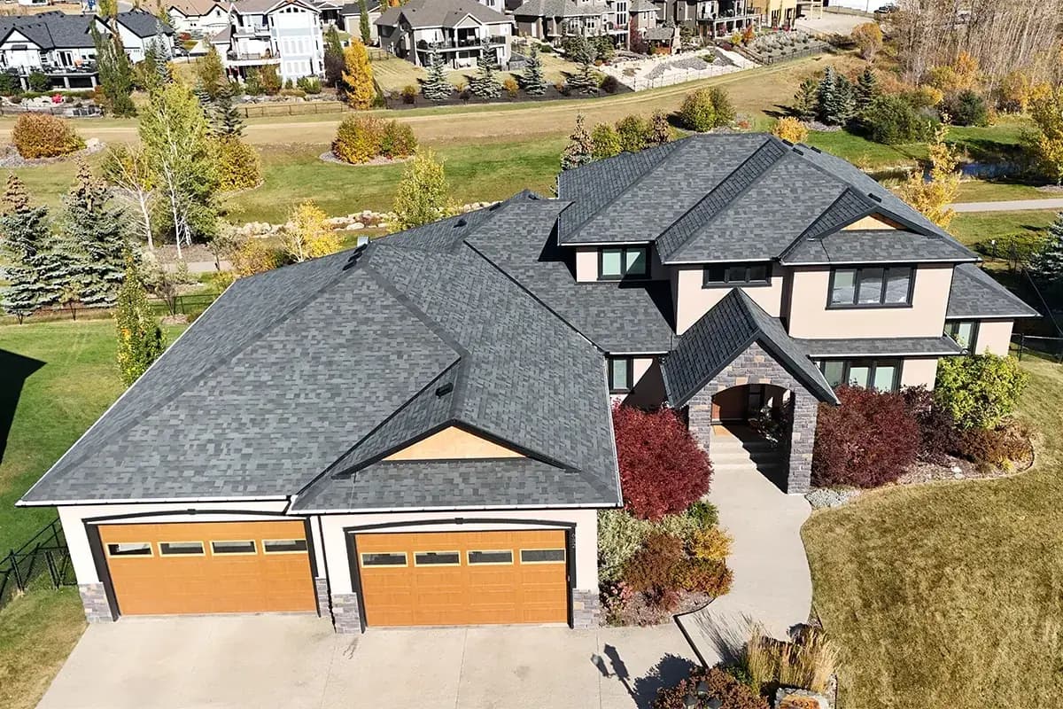 Roof maintenance in Cochrane Alberta by Sure West Roofing