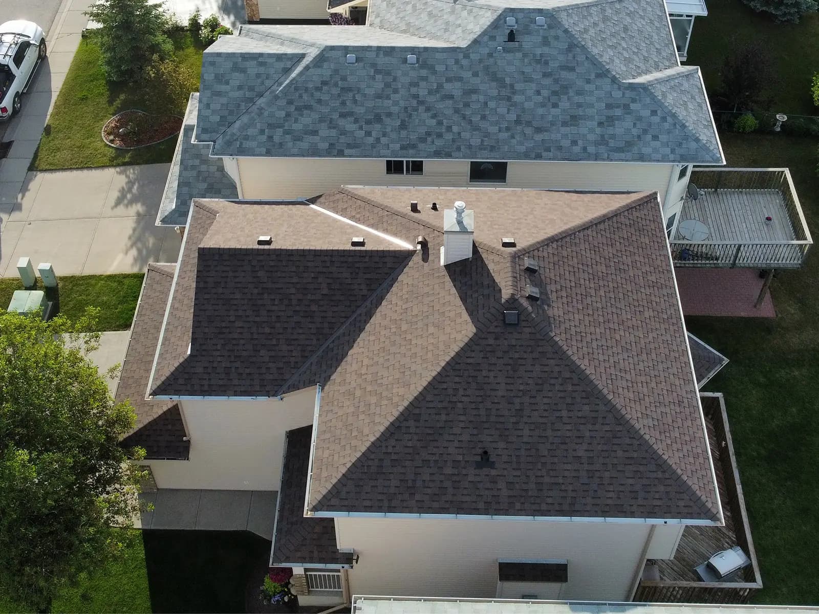 Architectural shingle roof in Calgary Alberta